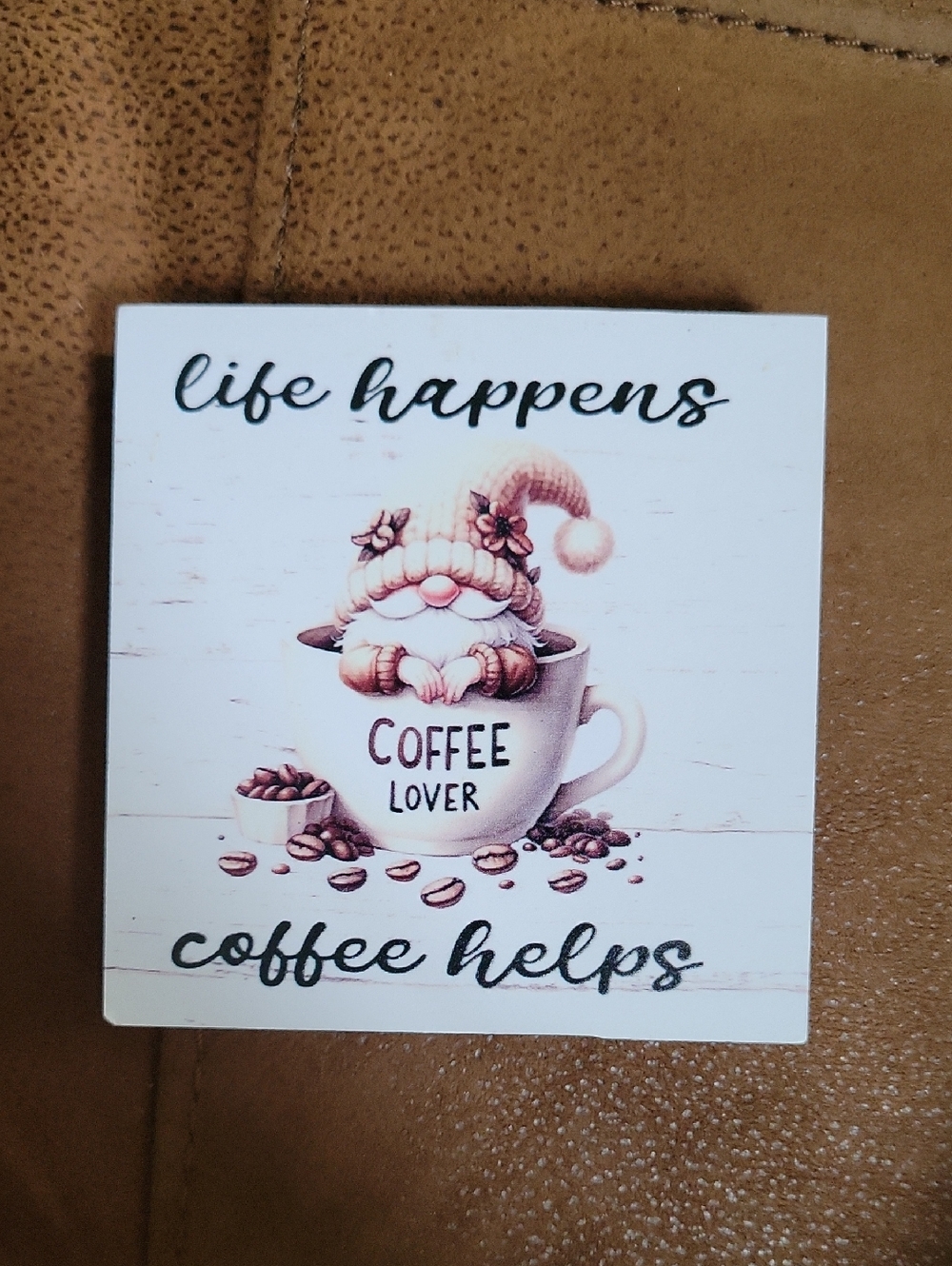 Coffee Lover Decorative Wall Plaque